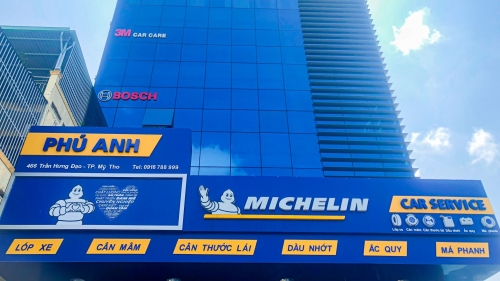 Tiền Giang: Đại lý lốp -  Michelin Car Service - Phú Anh
